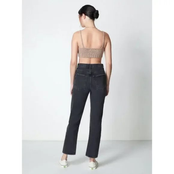 BILLIE THE LABEL Tan Geri Bra Style Alpaca Merino Wool Blend Sweater - Picture 2 of 6